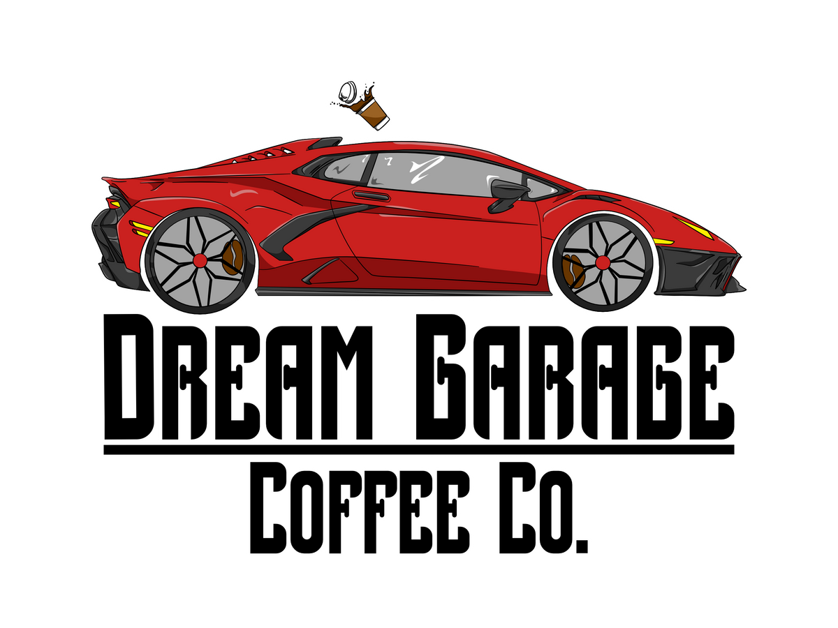Dream Garage Coffee Co. logo