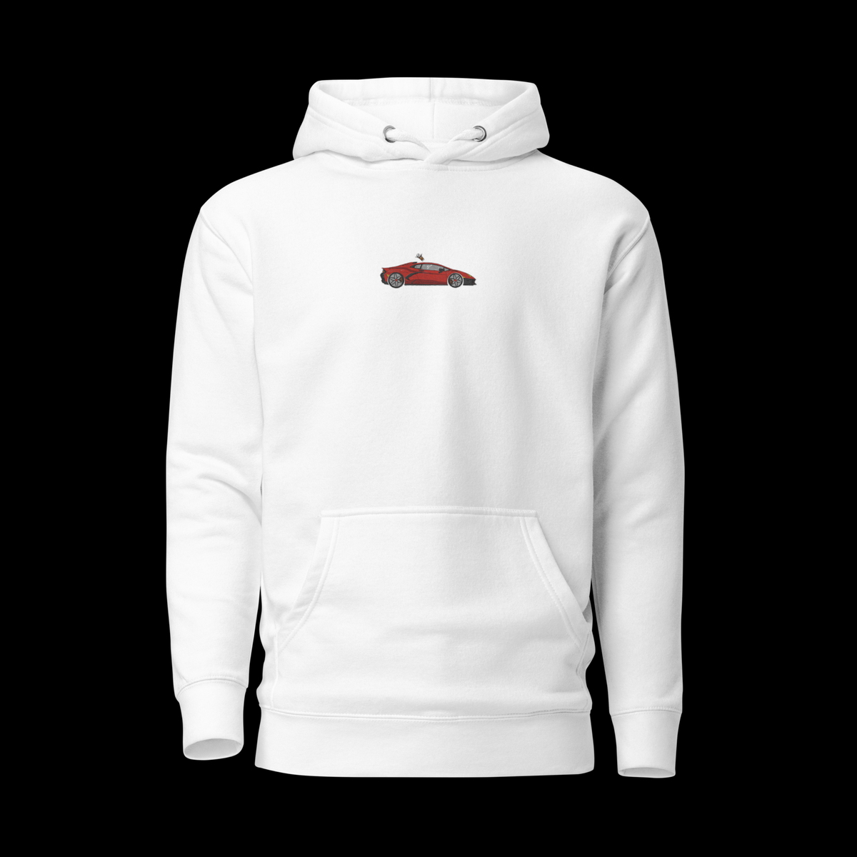 Embroidered Car Hoodie