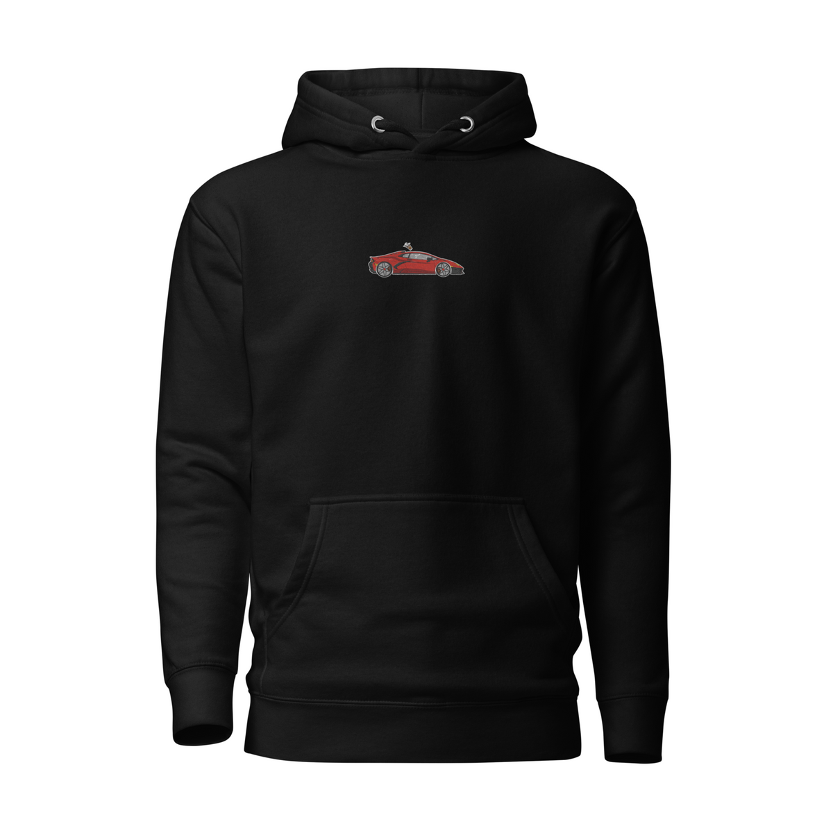 Embroidered Car Hoodie