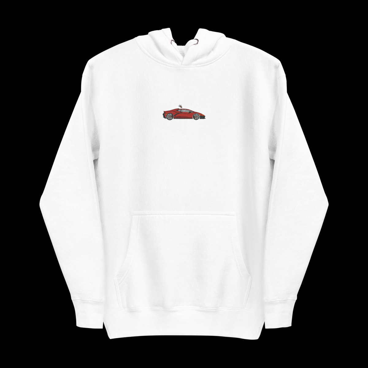 Embroidered Car Hoodie