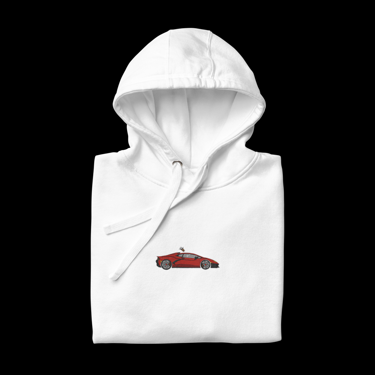 Embroidered Car Hoodie