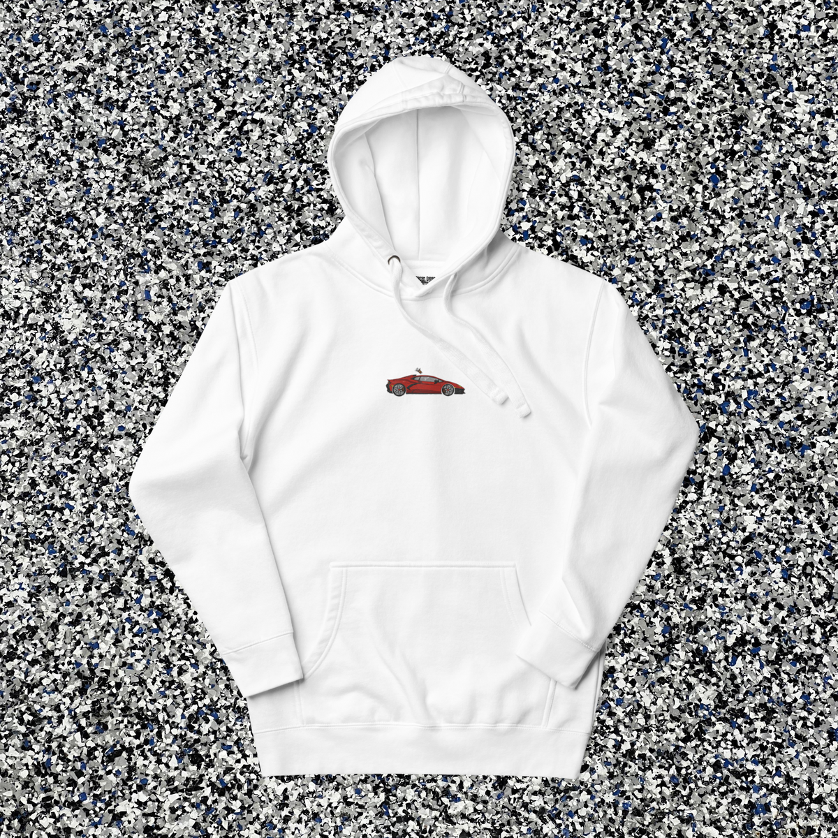 Embroidered Car Hoodie